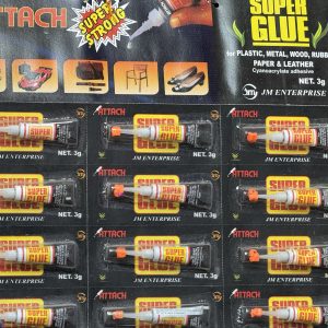 Attach Super Glue
