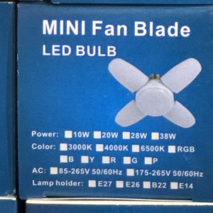 Mini fan bulb 5 colour
