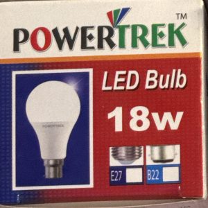 Power Trek AC/DC LED Bulb 18 W